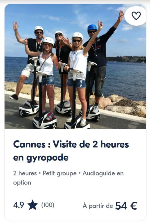 les avis de l'activité CannesVisiTour